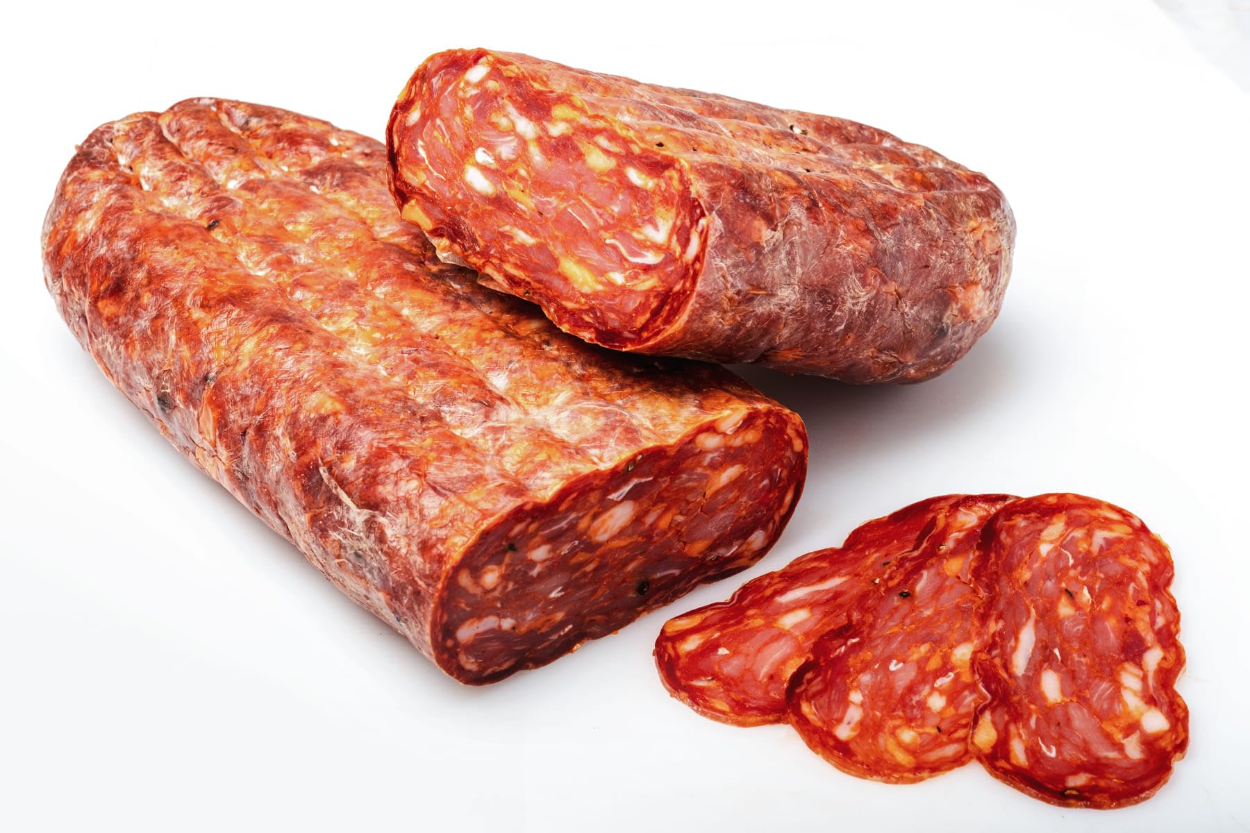 Spianata schiacciata salami calabrais artisanal épicé 400g