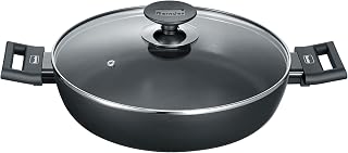 Aluminium Induction Serving Pan 28 cm Aluminium Black