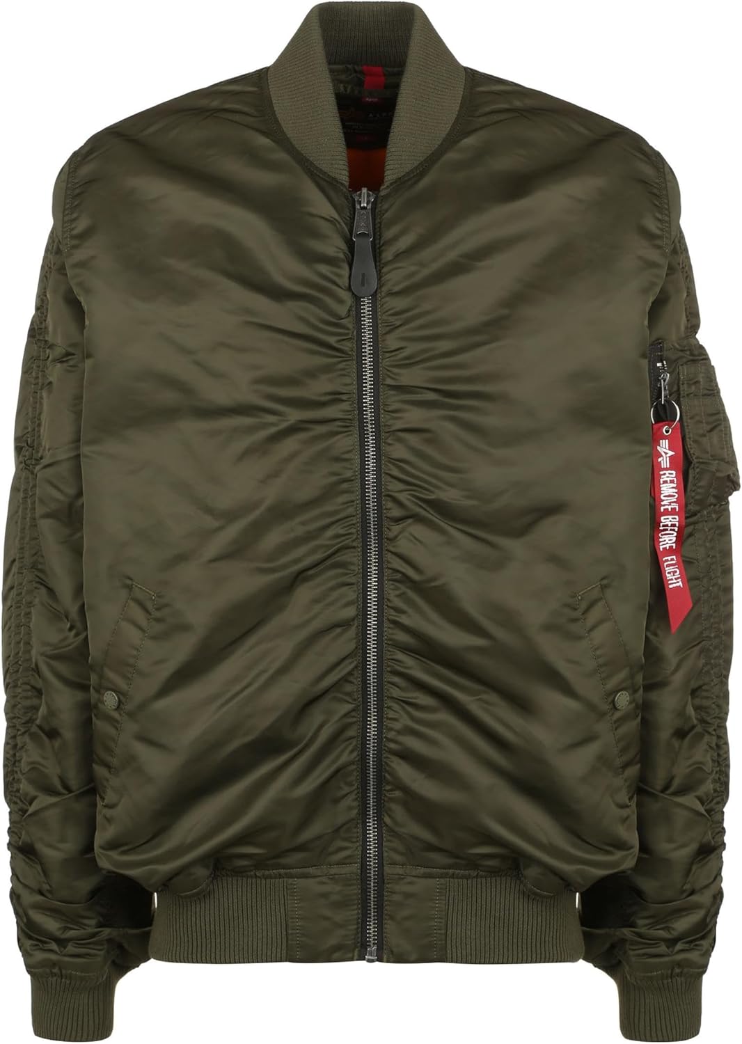 ALPHA INDUSTRIES Alpha Industries Ma-1 Os Puckered Bomber Jacket