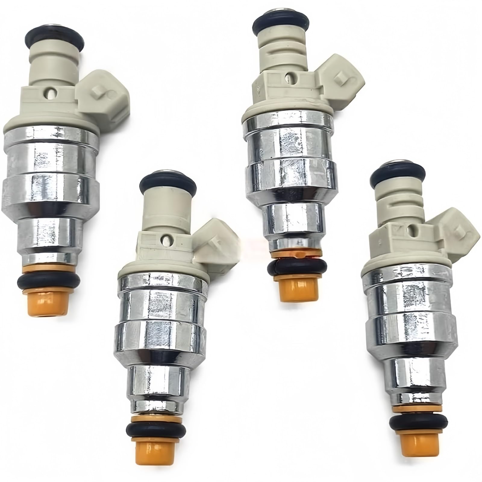 4pcs Fuel Injectors, F87E-D2A, F87E-D2B, F87E-B2A, F87E-B2B, Compatible For Mazda B2500