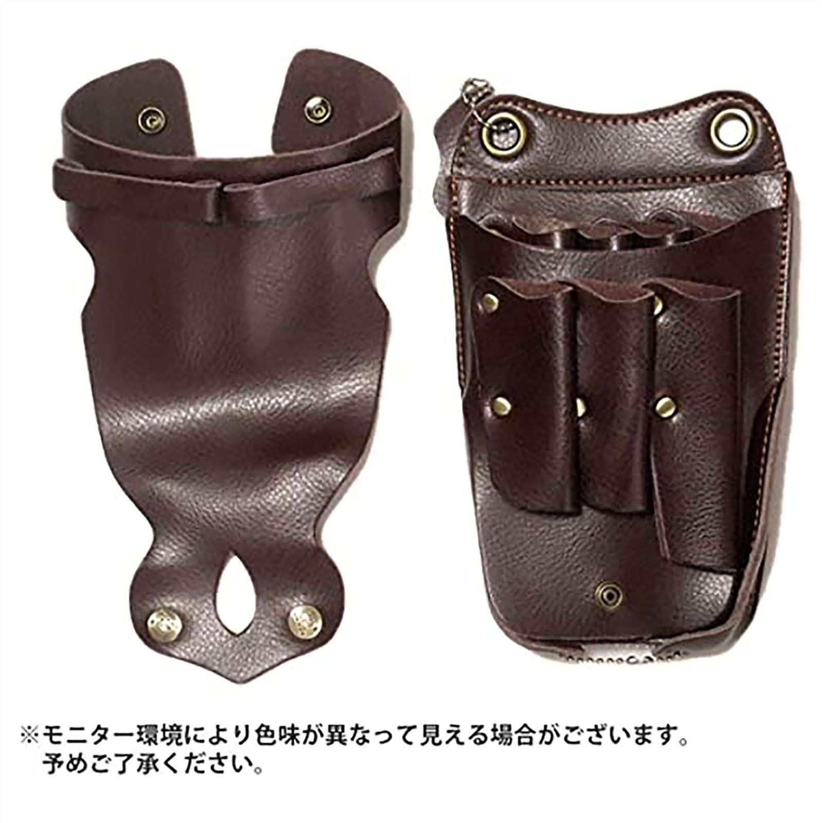Amazon.co.jp: シザーケース 7丁挿し本革 美容師 トリマー純正レザー