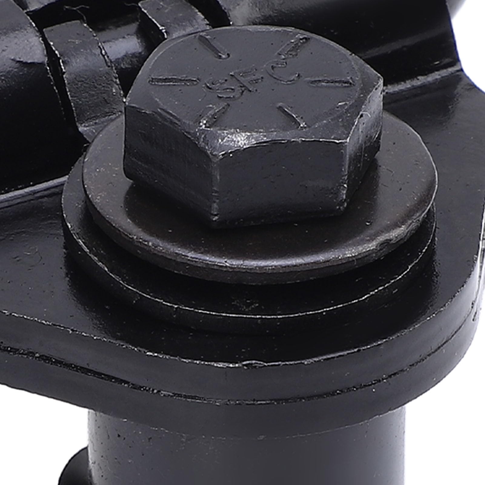 Bewinner 6 Ganchos de Anillo en D para 150 250 350 Cargo Van 2015-2024, Ganchos de Amarre de Acero Negro Inoxidables, Reemplazo Directo V550A74 AD