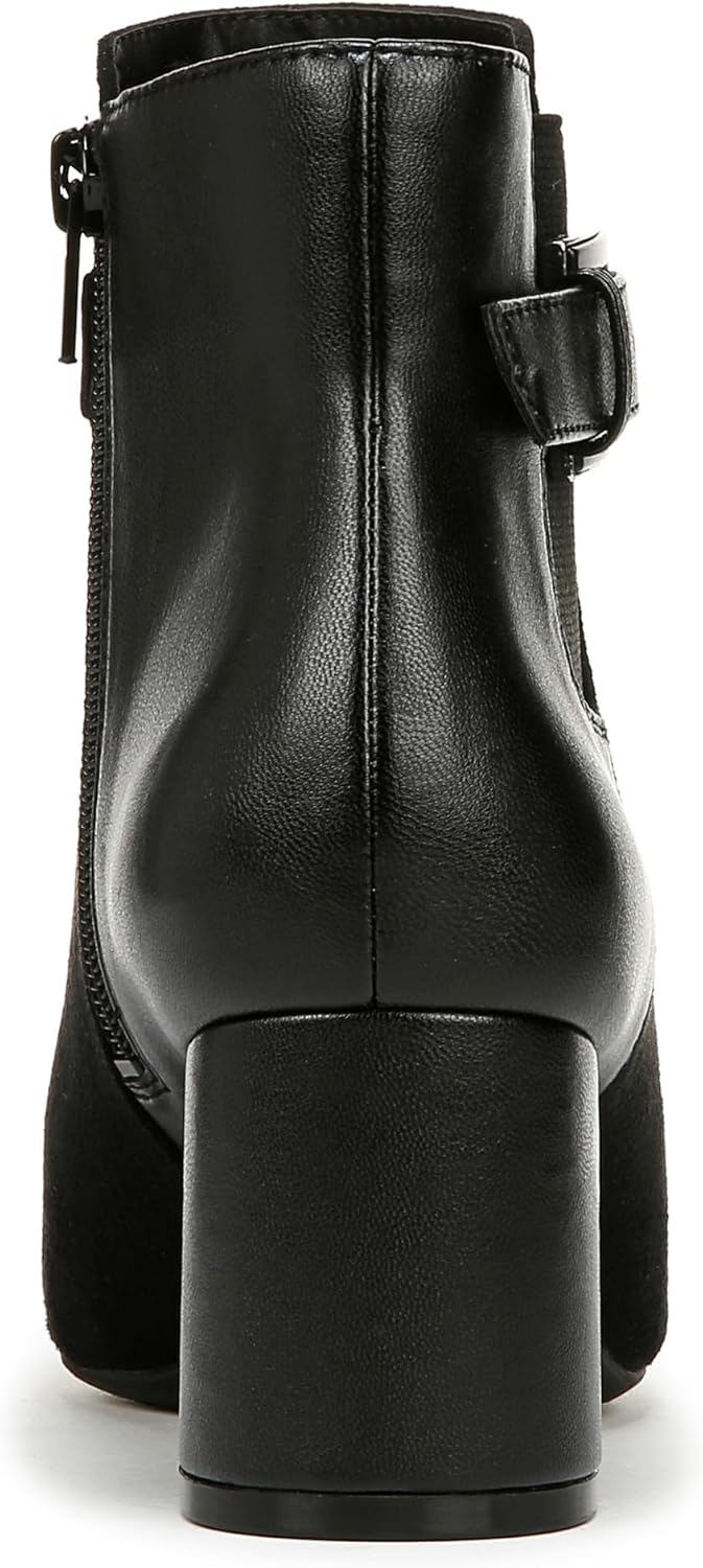 Life Stride Womens Truly Block Heel Ankle Bootie Black 8.5 M - Image 3