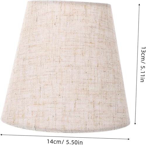 Vista 11 de Pantalla de tela para lámpara de mesa, pantalla de tela con clip en pequeña pantalla de araña para lámpara de mesa, luz colgante de piso, color negro