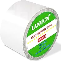 Vista 9 de Kit de cinta de reparación impermeable para tienda de campaña, superficie recubierta de PVC y cinta transparente pegajosa ultrafuerte, cinta