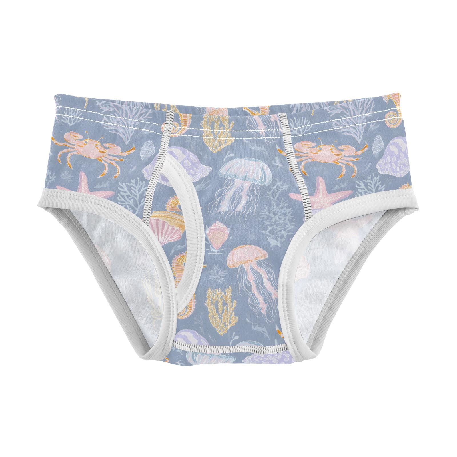 Boys Exclusive Briefs Toddler Underwear 95 Combed Cotton Boxerbriefs 2T Underwater World Animal