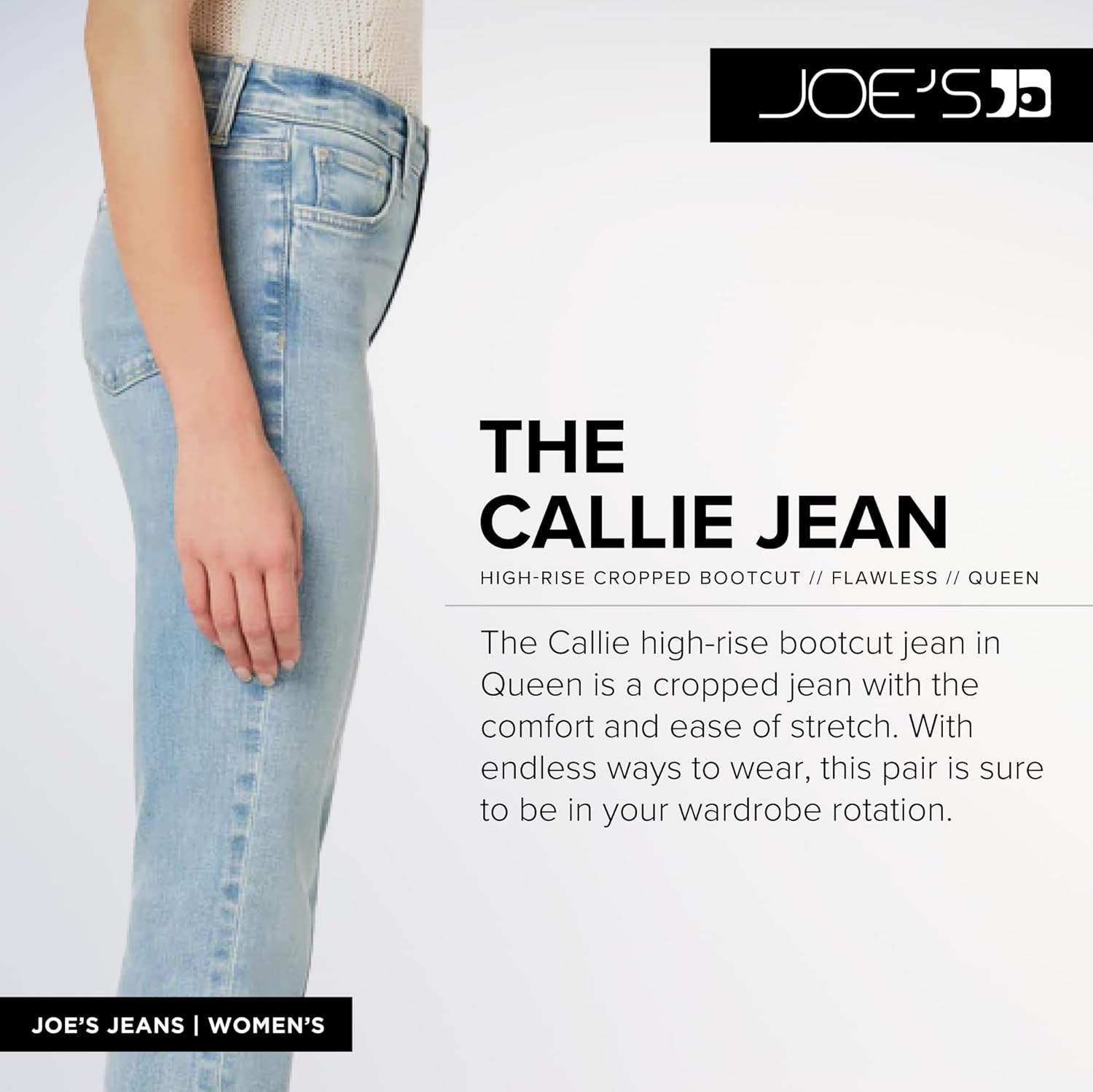 Joe's Womens The Callie Bootcut W Raw Hem - Image 3