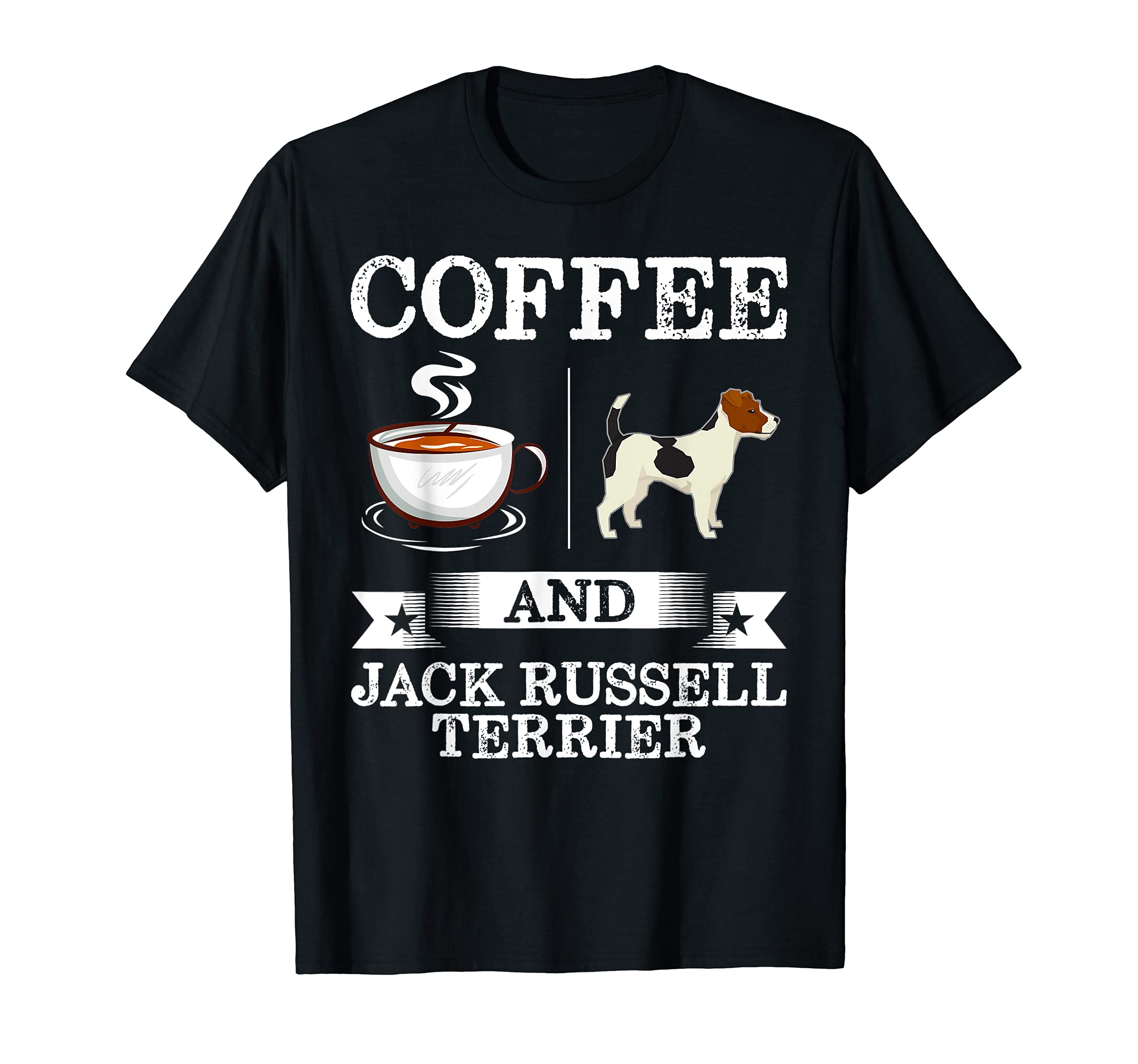Jack Russell terrier Shirt & TeesJack Russell terrier Shirt Coffee And Jack Russell terrier T-ShirtOEKO-TEX STANDARD 100
