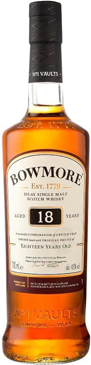 Bowmore 18 Años Single Malt Whisky Escocés 43% - 700 ml