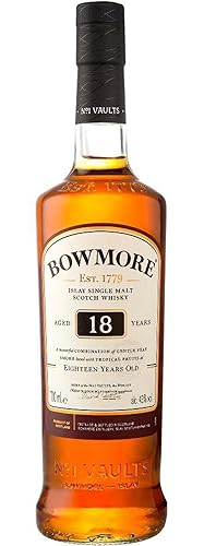 Bowmore 18 Años Single Malt Whisky Escocés 43% - 700 ml