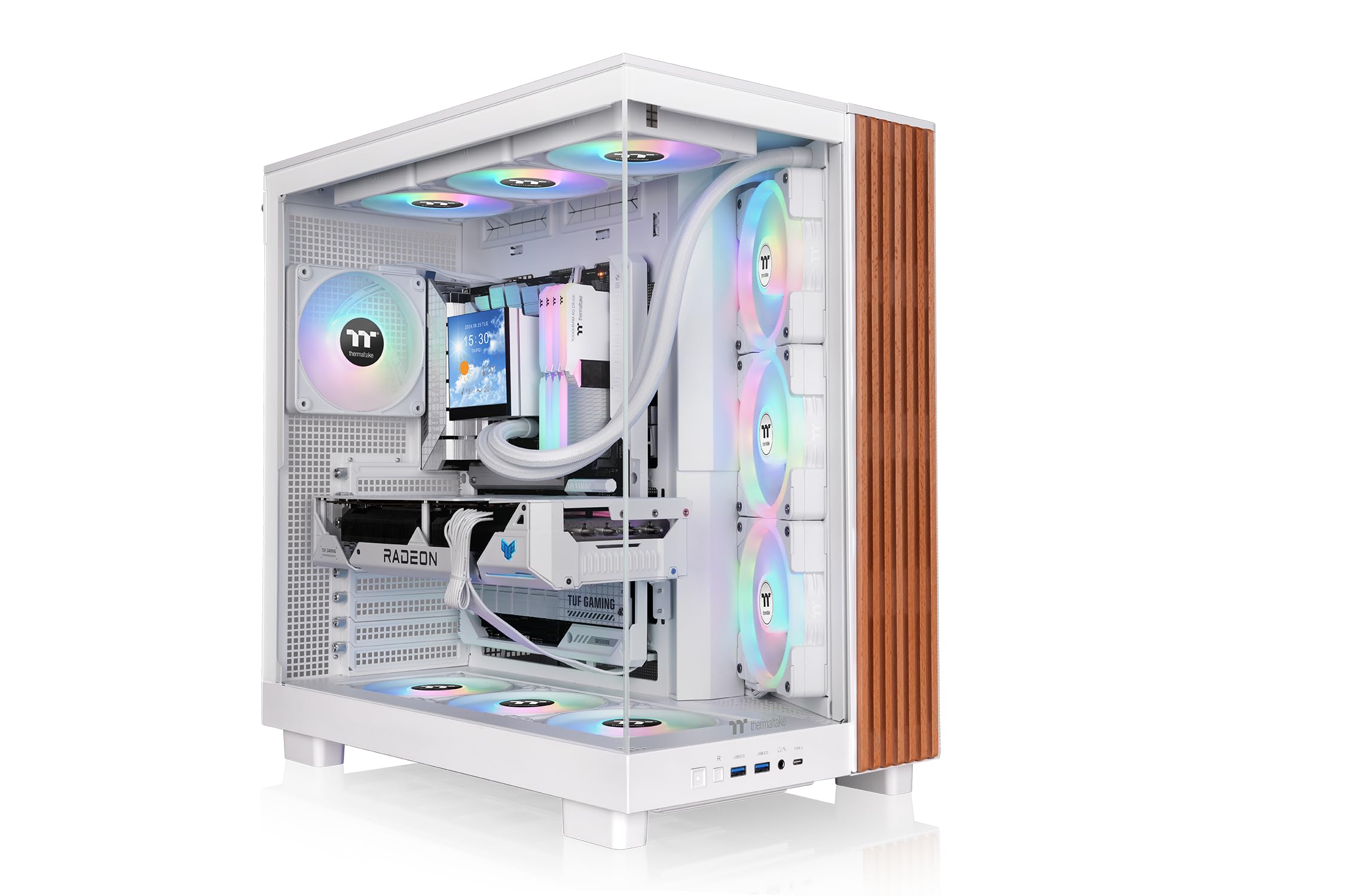 Thermaltake View 380 XL WS ARGB | Mid Tower Chassis | Snow