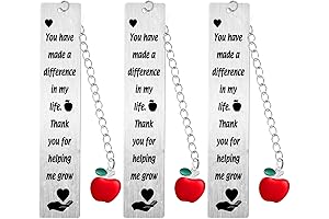 3PC Teacher Bookmark Gifts Thankful Teacher Gifts for Teacher Appreciation Gift for...