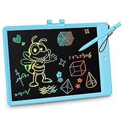 KOKODI LCD Writing Tablet, Valentines Day Gifts for Kids，10 Inch Colorful Toddler Doodle Board Drawing Tablet, Erasable Reusable Electronic Drawing Pads, Educational and Learning Toys for Kids