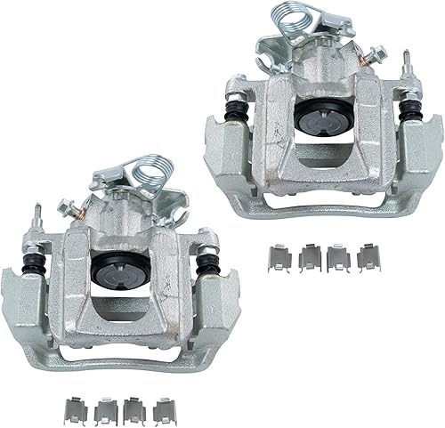 Vista 360 de TRQ - Juego de pinzas de freno delantero