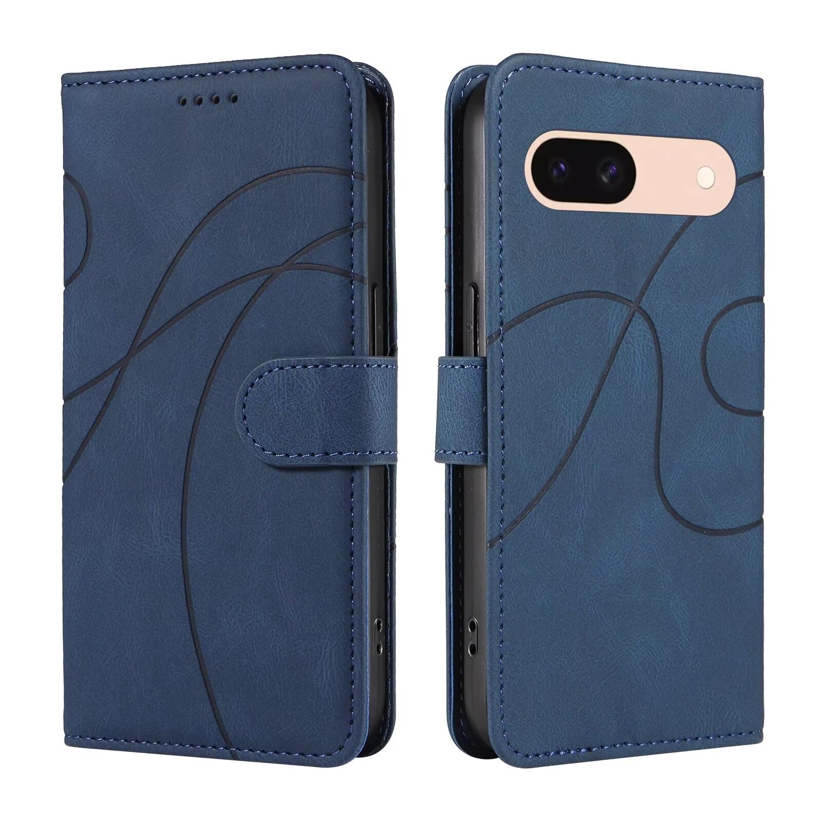 for Google Pixel 9 Pro XL Case Flip Wallet Phone Cover PU Leather Shockproof Card Holder Magnetic Stand Protective Case for Google Pixel 9 Pro XL