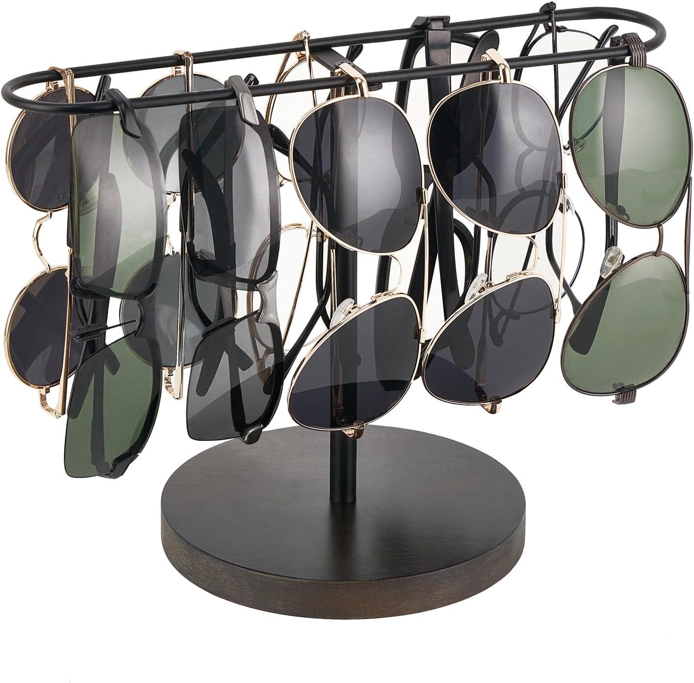 Dahey Sunglasses Organizer Eyeglass Holder for Tabletop