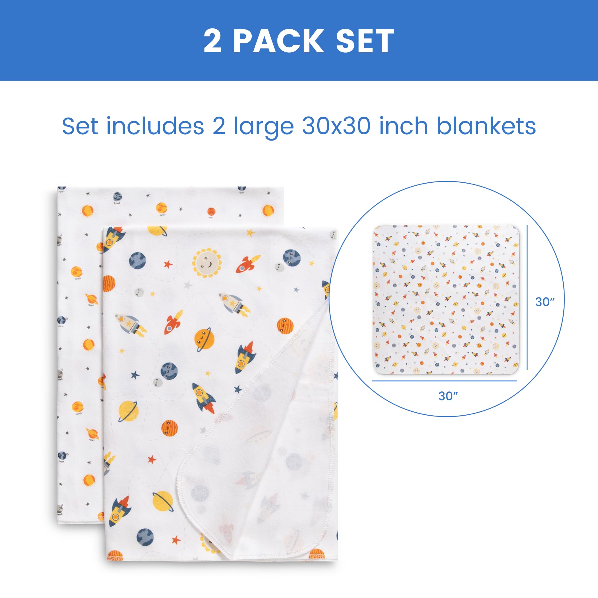 Delta Children Baby Blankets - 4 Pack Floral -28