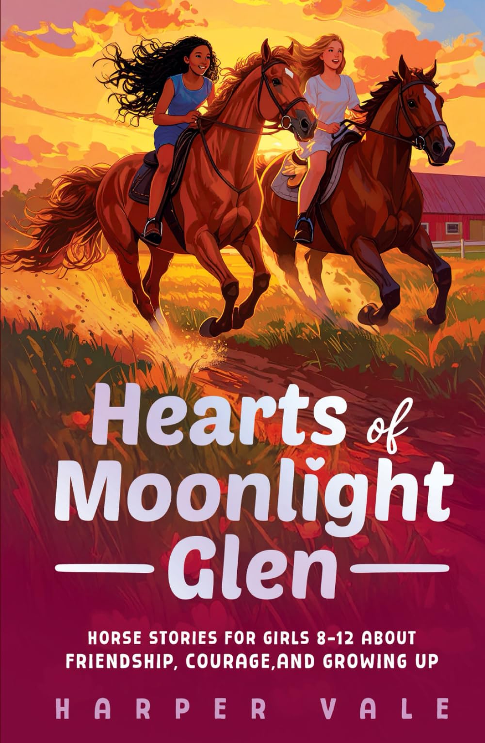 Hearts of Moonlight Glen: Horse Stories for Girls 8–12 About Friendship, Courage, and Growing Up