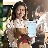 Vista 7 de Paquete de 100 cuadernos de cheques de invitados para servidores a granel, libreta de cheques para camarera, blocs de notas, accesorios, libro