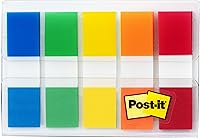 Vista 9 de Post-it Flags 683-5CF, 5 Colors, 0.47 inch x 1.70 inch, Set of 2, 200 Total Flags