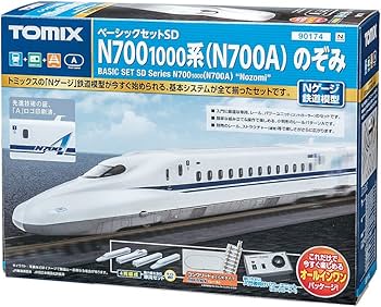Amazon | TOMIX Nゲージ ベーシックセット SD N700-1000系 (N700A Amazon | TOMIX Nゲージ ベーシックセット SD N700-1000系 (N700A