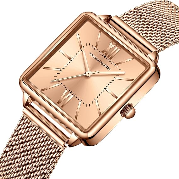 Women Watches Square Face Fashion Vintage Bracelet Party Wrist Watch for Ladies