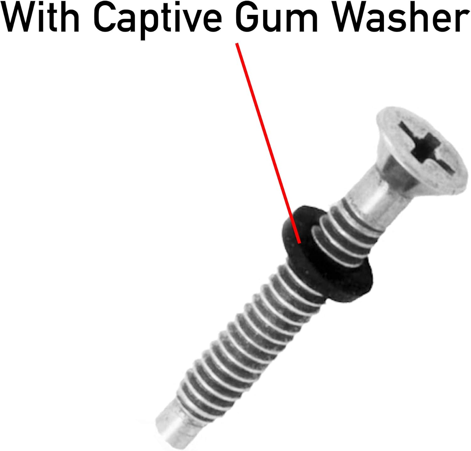 AR-PRO (4 Pack) 1 5/16" Pilot Screws with Captive Gum Washers - Exact Replacement (Part #79104800) That is Compatible with Pentair IntelliBrite, Amerlite, and SAM Amerlite Pool and Spa Lights : Patio, Lawn & Garden
