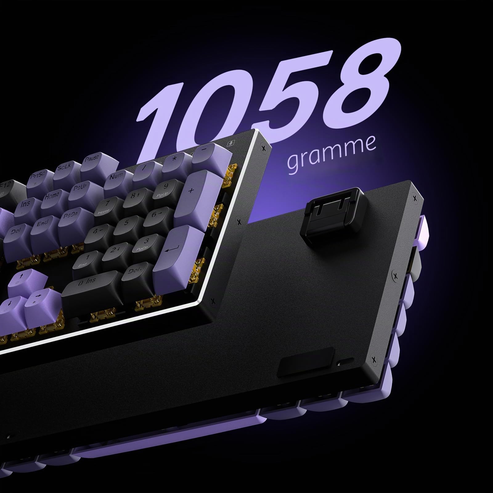 Redragon K556 HE Clavier Rapid Trigger 104 Touches Magnétique | clavier gaming déclenchement rapide filaire 104 touches actionnement hyper rapide interrupteur magnétique Hall