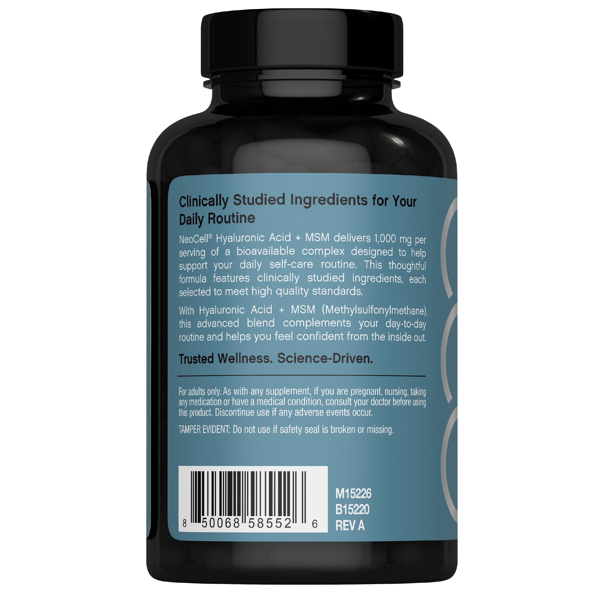NeoCell Hyaluronic Acid with MSM 1000mg | 120 Capsules — Amazon image 2
