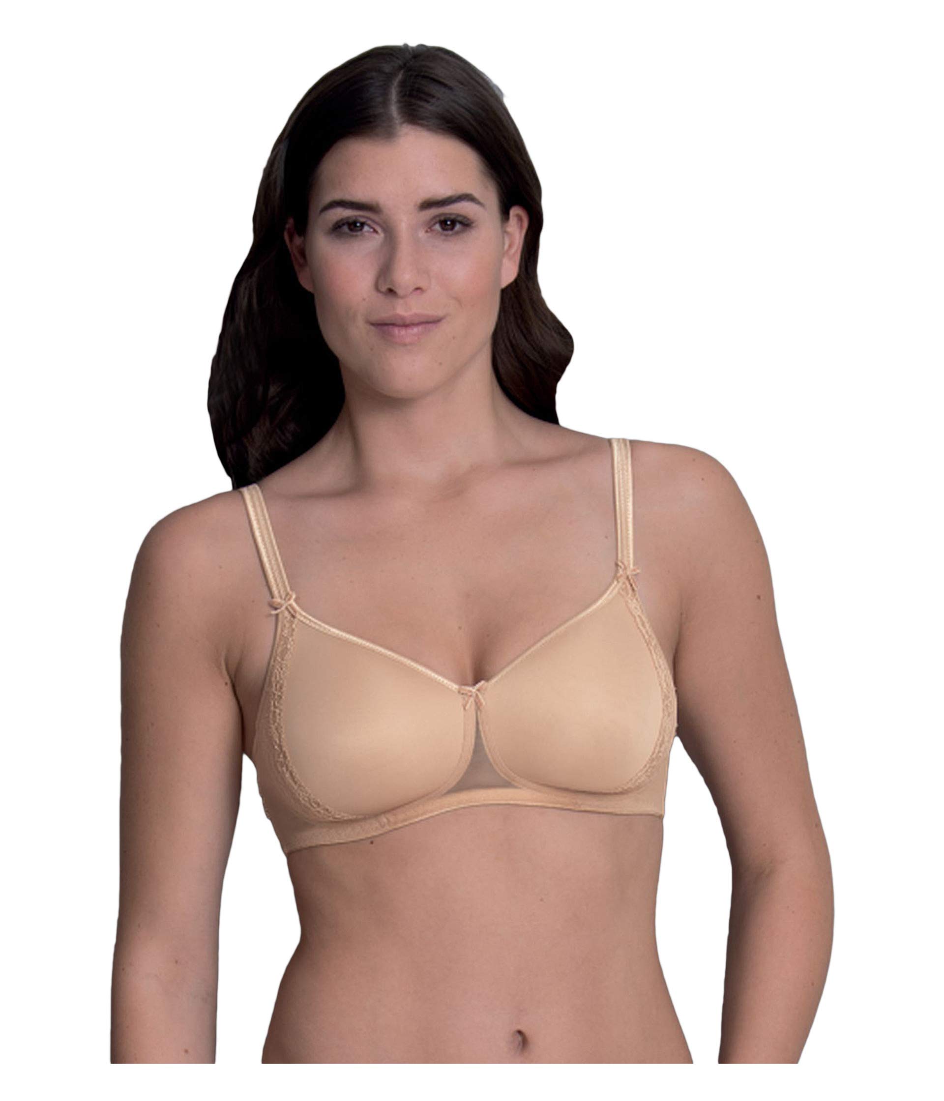 Anita Women's Non-Wired Padded Bra Lace Rose 5618 Desert 32G