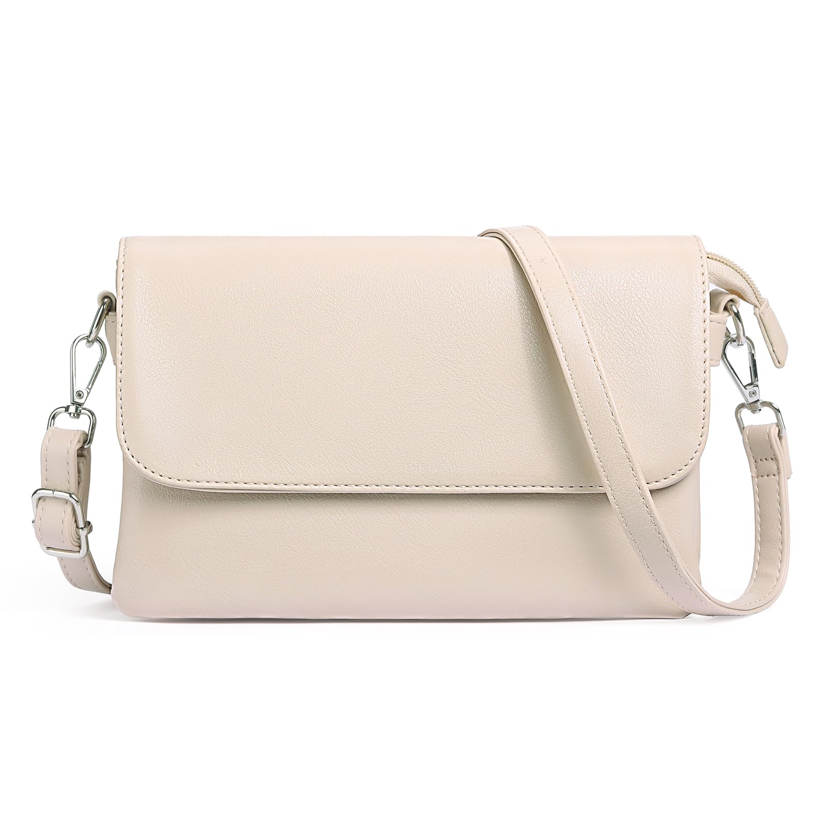 GAEKEAO Small Crossbody Bags for Women Trendy Vegan Leather Cell Phone Purse Travel Shoulder Handbag with Adjustable Strap