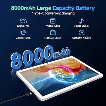 新品　2025 Android 14 タブレット 10インチ12GB+128GB Amazon.co.jp: 2025 NEW Android 14 タブレット 10インチ wi-fi