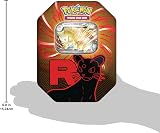 Pokémon - Gioco di carte collezionabili: Tin-Box Team Rocket – Snobilikat-ex (1 carta promozionale olografica e 4 boosterpack) - 4
