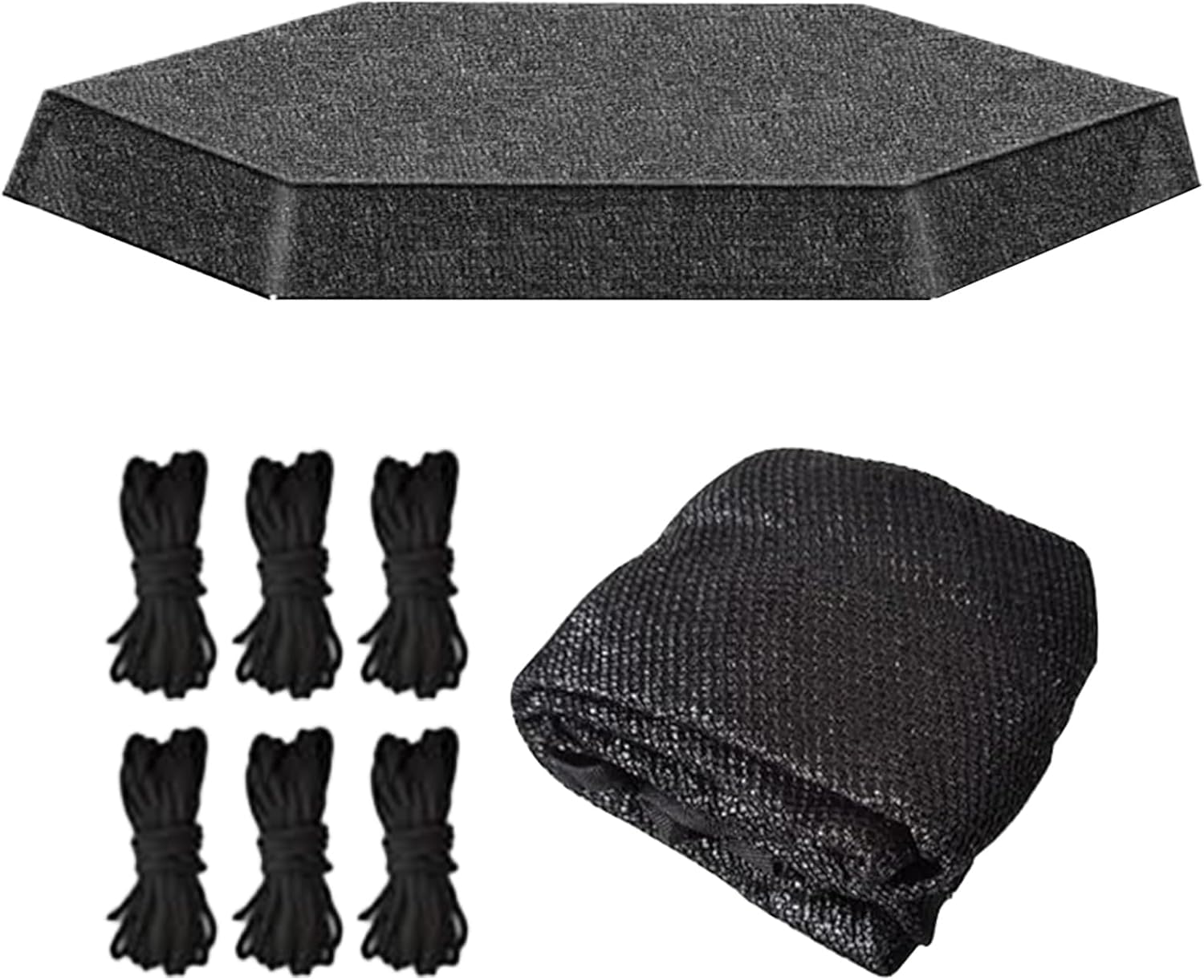 Trampoline Protection Cover - Outdoor Recreational Equipment Protector - Trampoline Canopy | for Courtyard, Park, Playground, Backyard, Lawn, Patio, Beach