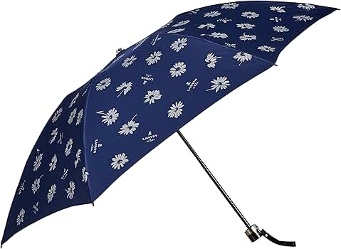 LANVIN COLLECTION 花柄折りたたみ傘 LANVIN en Bleu 折りたたみ傘 ”フラワー” レディース : ZOZOTOWN Yahoo