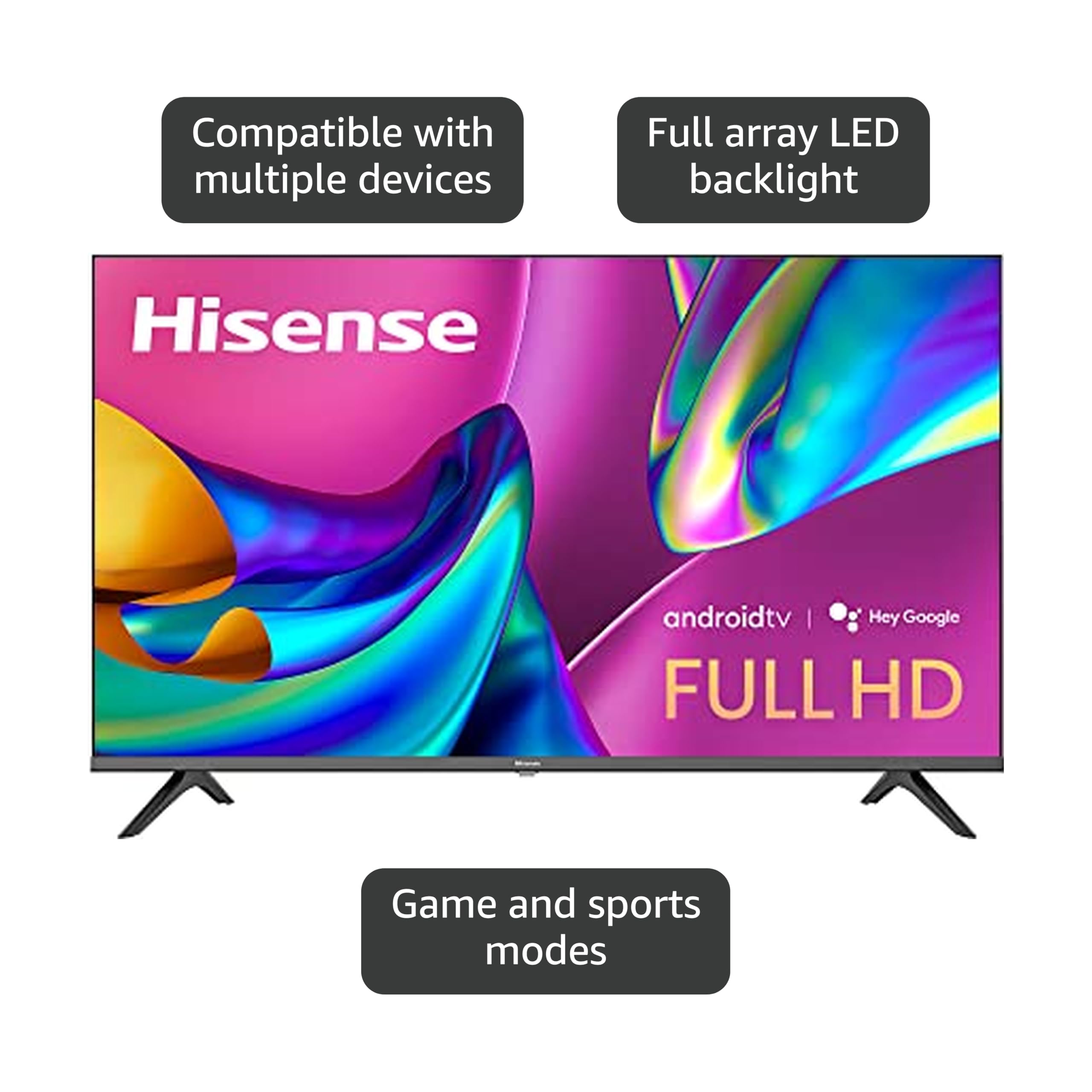 Amazon.com: Hisense A4FH Series 32-Inch Class FHD 1080p Smart