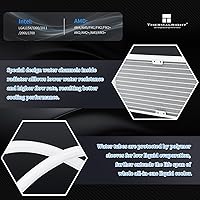 Vista 3 de Thermalright Frozen Notte 360 Blanco ARGB V2 Enfriador de CPU de Refrigeración por Agua, Enfriador Líquido de CPU Especificación 360, 3 Ventiladores