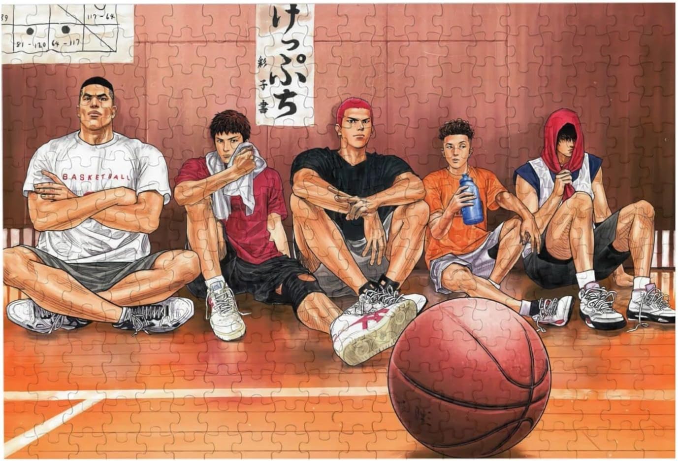 Amazon | スラムダンク 200 ピース ジグソーパズル 木製 減圧 レジャー