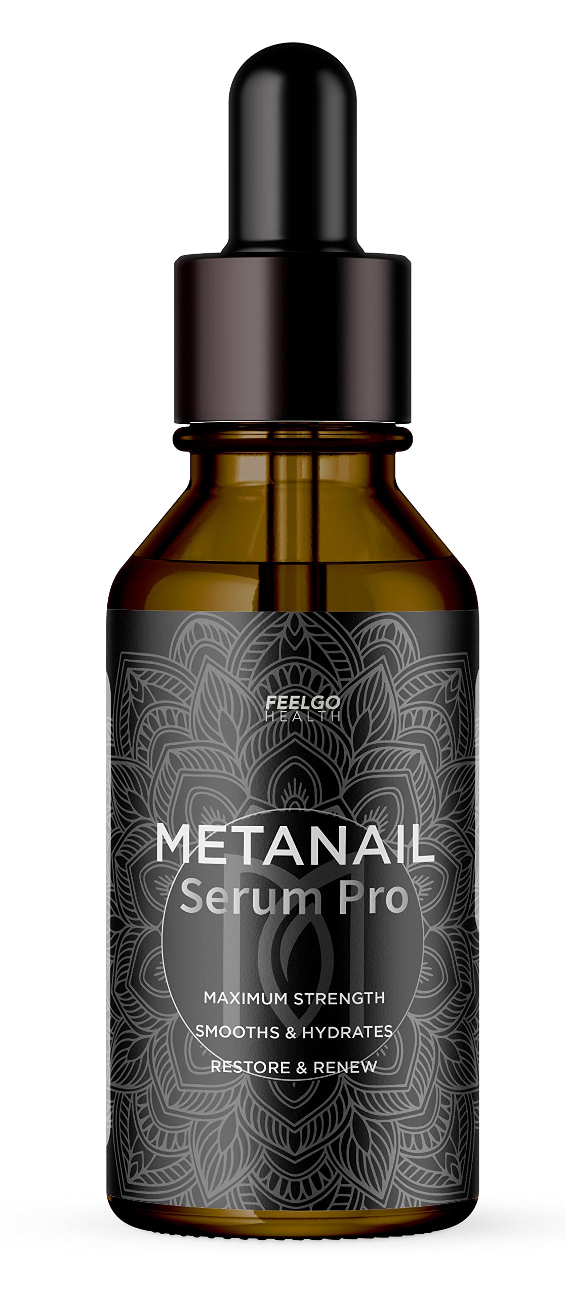 feelgo Metanail Serum Pro - Toenail Fungus Treatment, Transparent Serum, 29.57ml, For 30 Days
