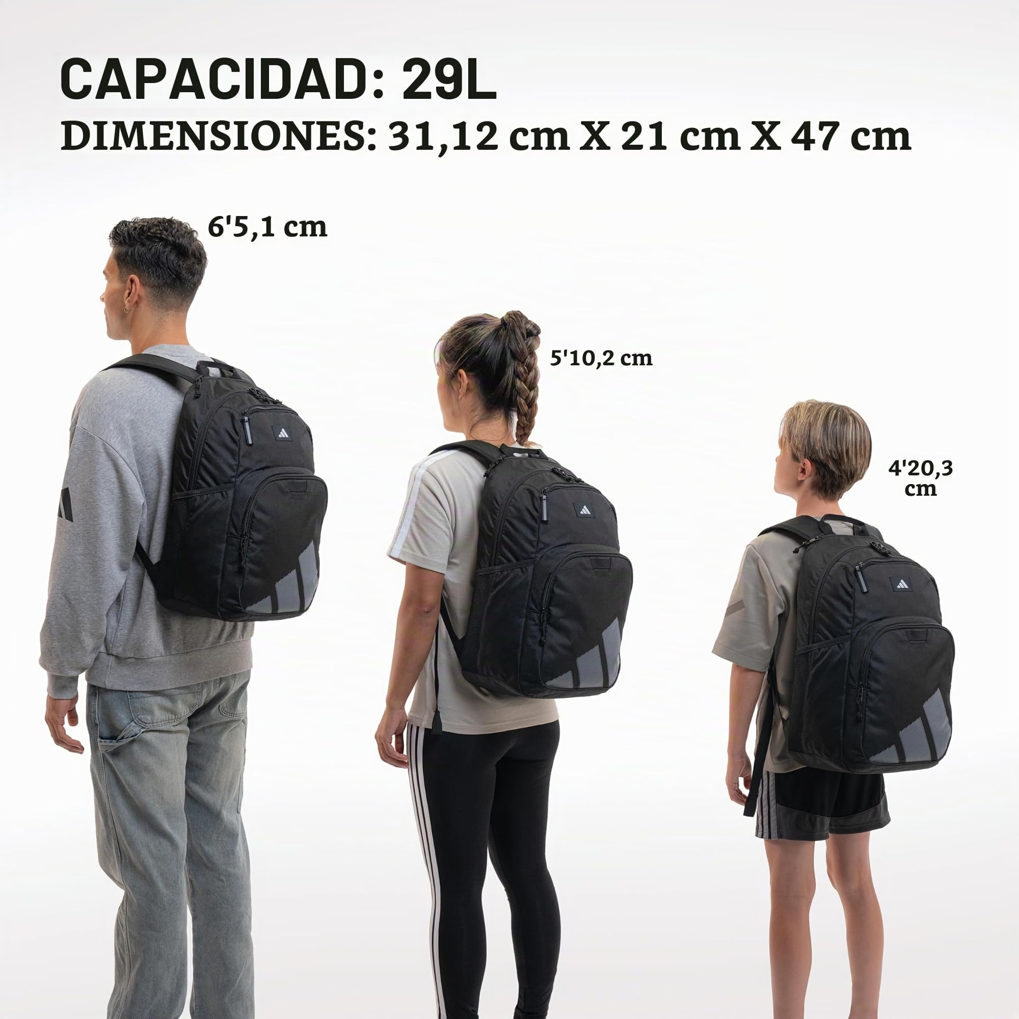 adidas Mochila unisex Midway pequeña para mujeres y hombres, bolsa duradera para laptop, Rosa transparente/rosa fusión, One Size, Midway - Mochila pequeña para mujeres y hombres, bolsa duradera para