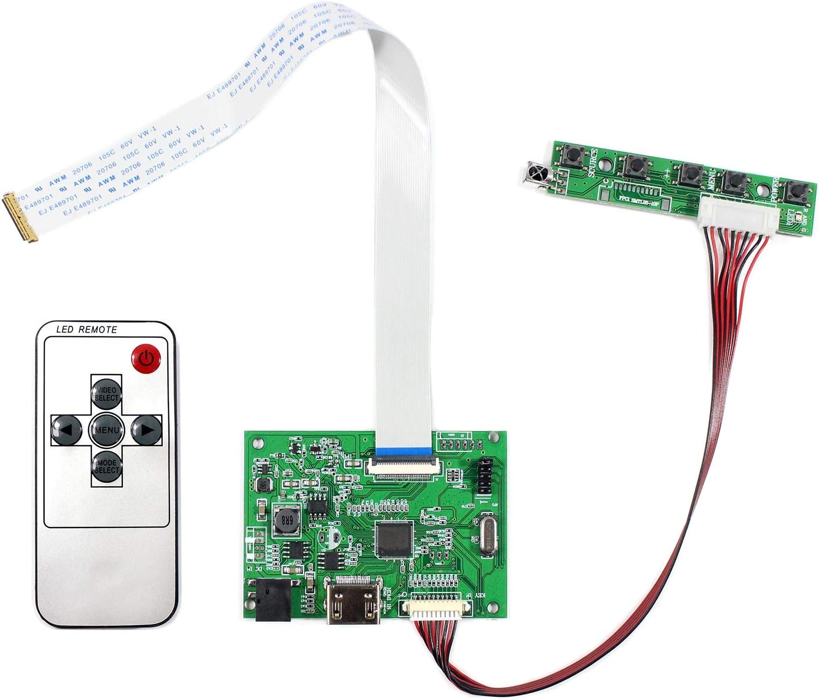 Panneau Commande Vélo Écran LCD Vélo électrique - Compteur Avec Interface Phare - 6 Broches