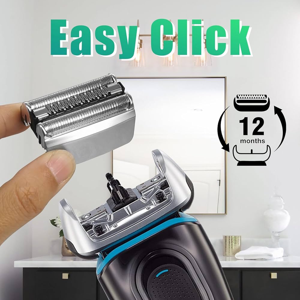 Braun Shaver Head Series 8 83M替刃 Amazon.com: 83M Series 8 Replacement Head for Braun Series 8