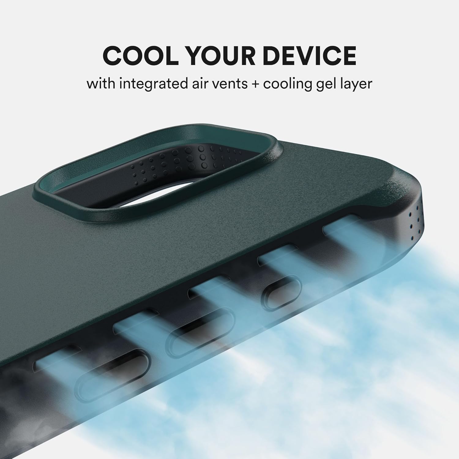 BodyGuardz Paradigm Pro Compatible with iPhone 16 Pro Case - Shockproof Cover 18FT Drop Rating - Compatible with MagSafe - Phone Cooling Technology - Responsive Buttons - Purple (Blue) - Image 2