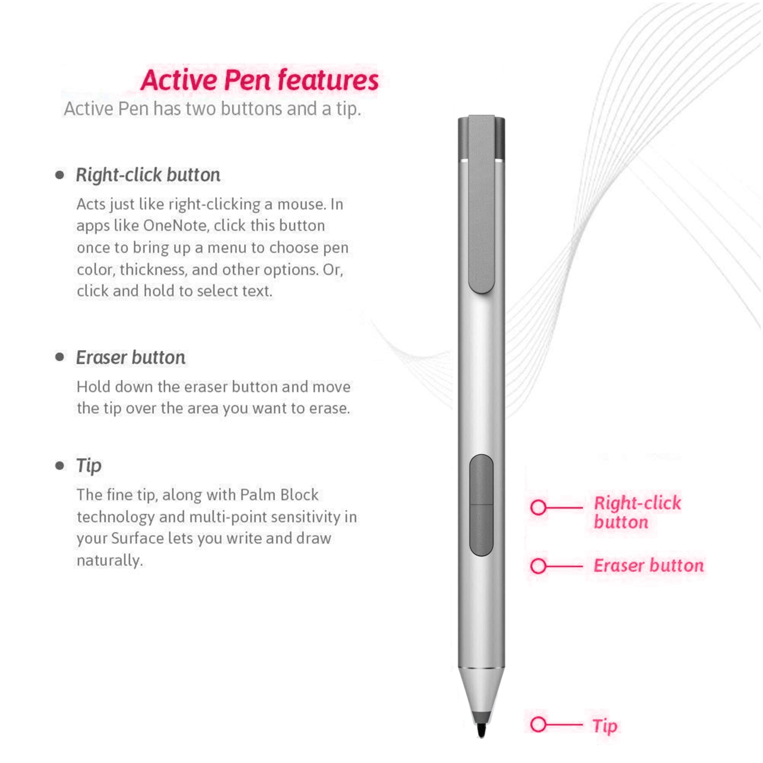 Remarkable Pen G3 Active Pen For HP EliteBook X360 G3/G4/G6/G7