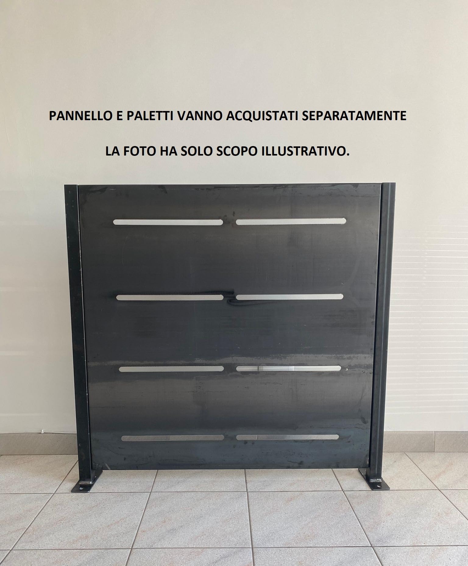 Lamiera Recinzione ferro grezzo S235JR pannelli divisori frangivista (90x90 cm (base x altezza))