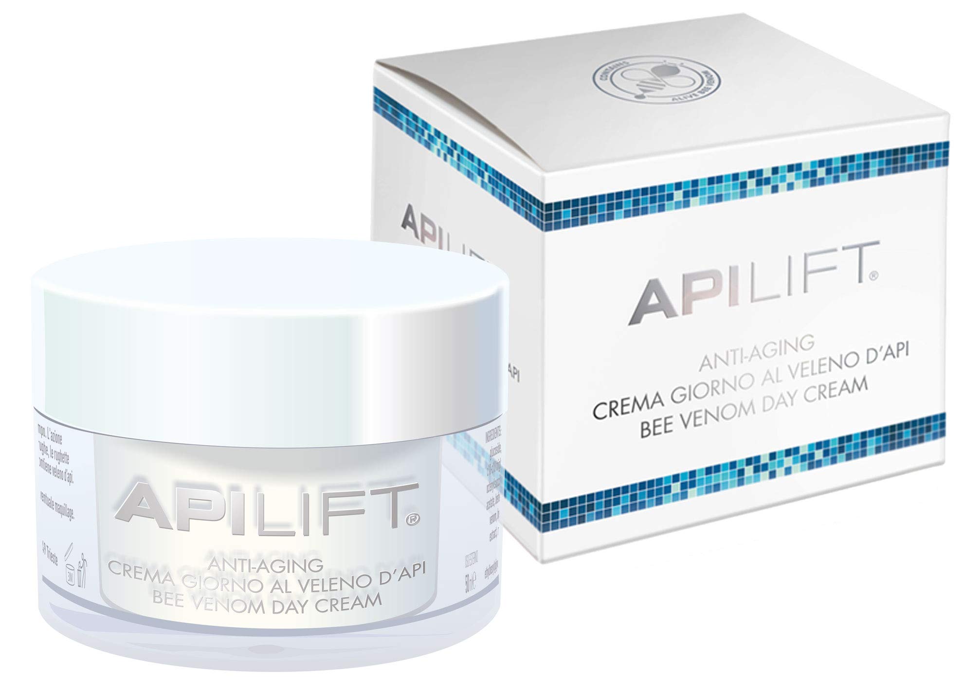 ECOCLASS ApiLift Crema ANTIAGE al Veleno D'API 50 ML Naturale Viso Made in Italy Benessere Salute