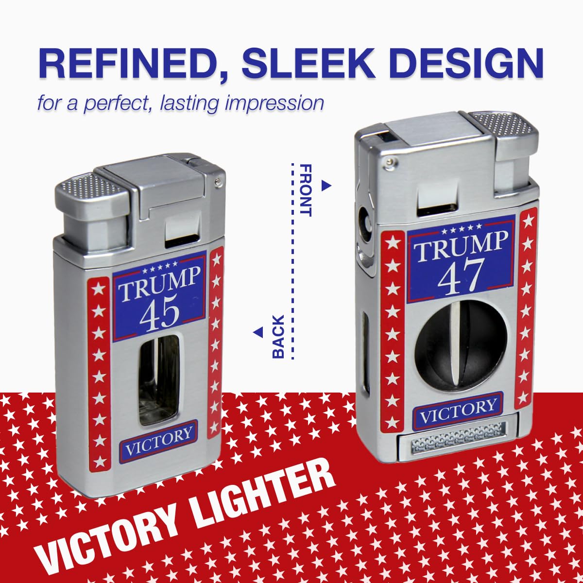 Amazon.com: Trump 45/47 Victory Lighter – Patriotic Torch