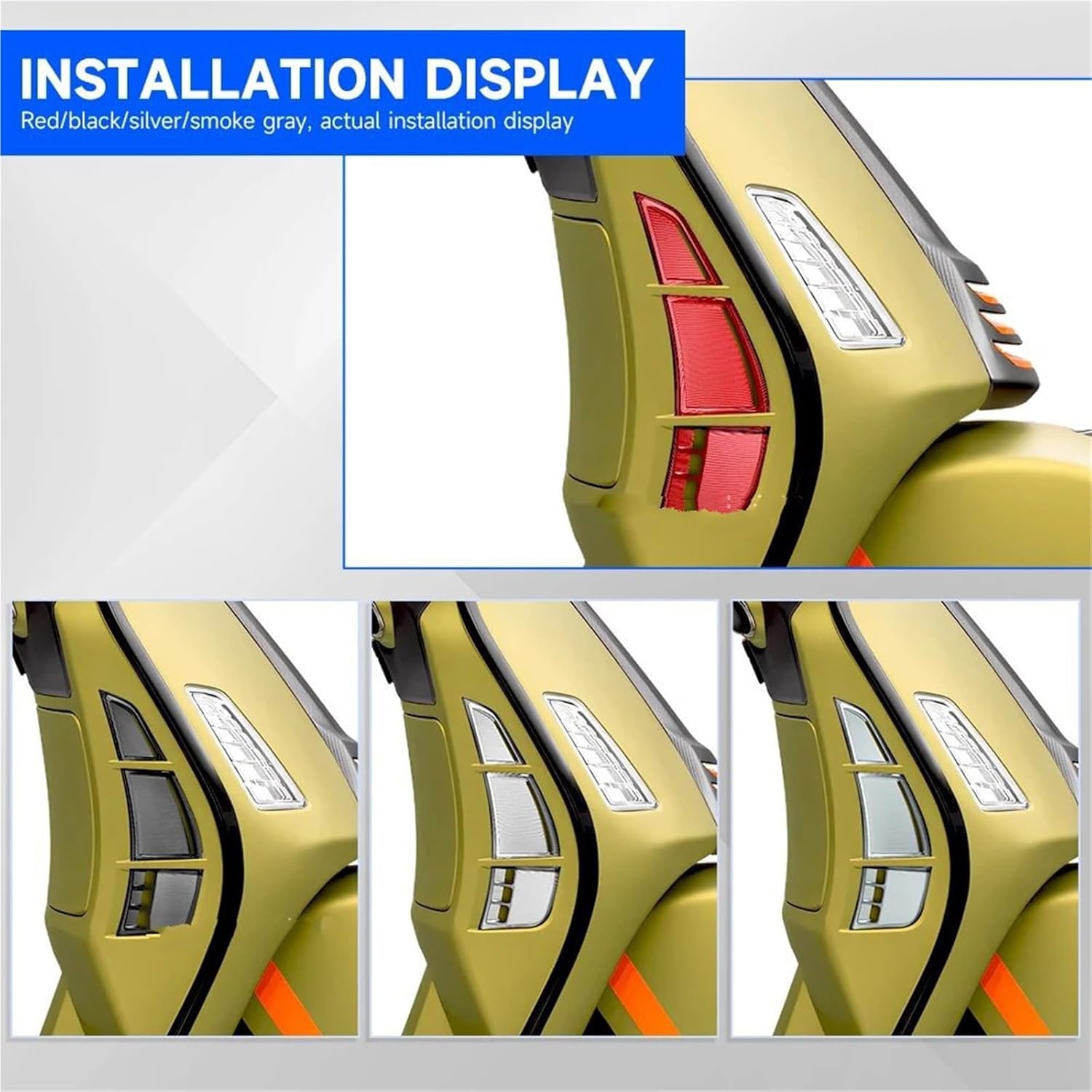 XJ400 テールカウル1 黒オレンジ/ペイント済み ハネ XJ400