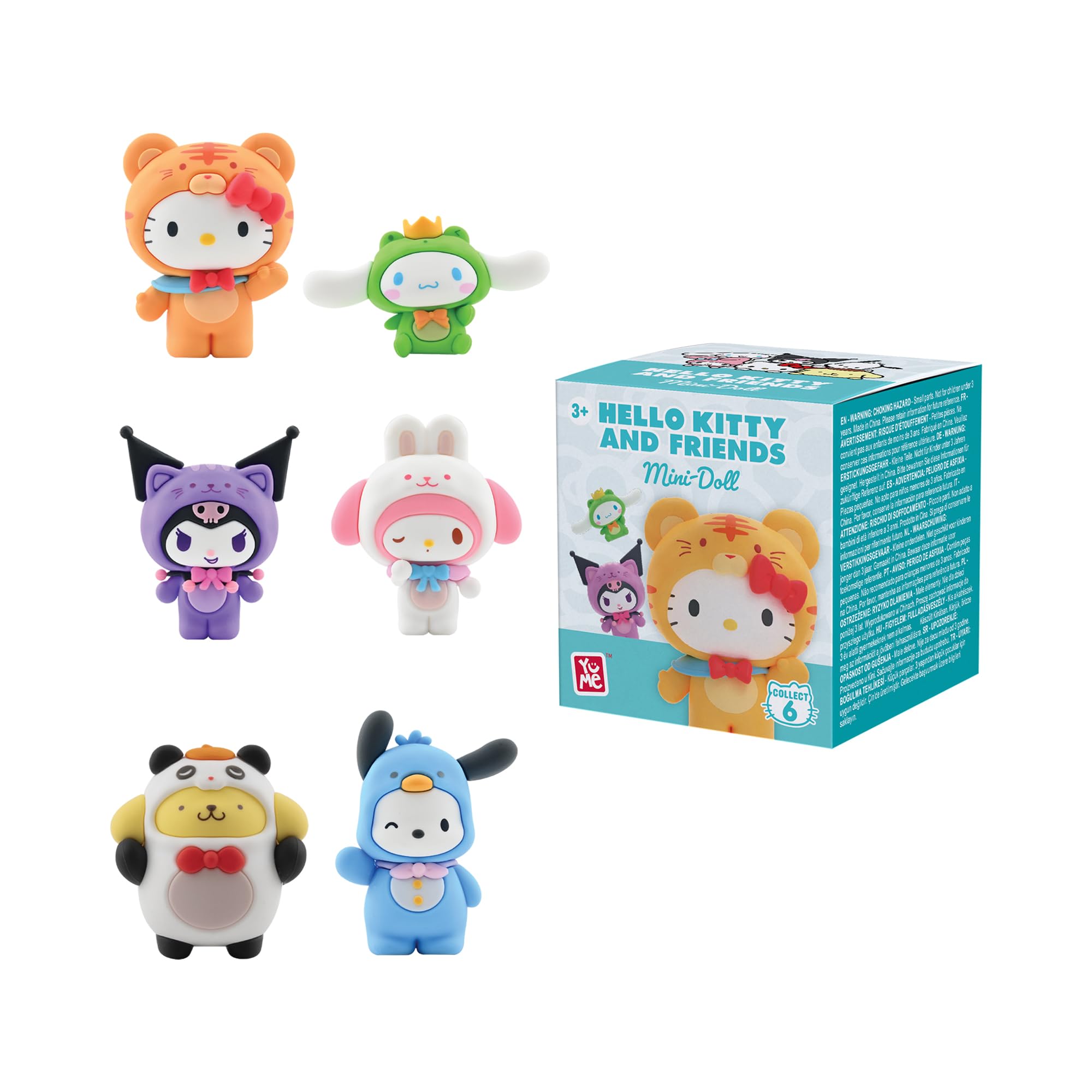 Amazon.com: YuMe Hello Kitty and Friends 5cm Mini-Doll Forest