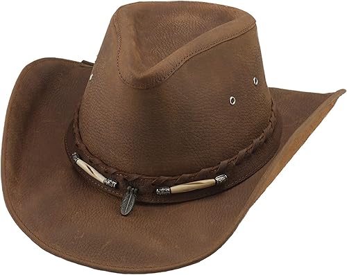 Bullhide 4052Ch - Sombrero de vaquero de piel para hombre